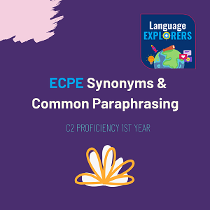 Protected: ECPE Synonyms & Common Paraphrasing